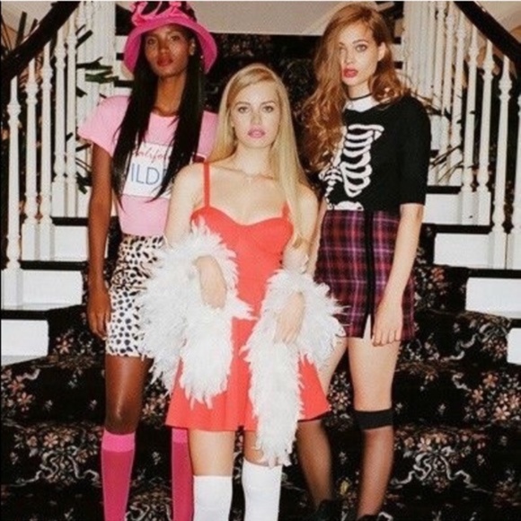 alaia red dress clueless